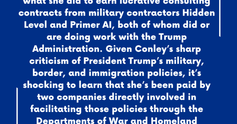 LAWLER SLAMS CAIT CONLEY FOR MAKING UP FALSE ATTACK TO COVER HER OWN HYPOCRISY