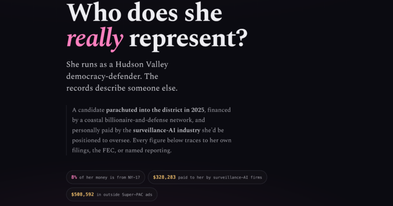 CONLEY CLAIMS SHE AUTHORED FEDERAL LEGISLATION – WHERE’S THE PROOF?